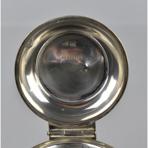 189 - An Edward VII Novelty Silver Inkwell by A and J Zimmerman, Modelled in the Form of a Bell, Birmingha... 