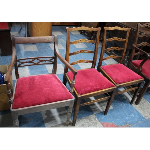 486 - A Collection of Six Various 19th Century Side Chairs