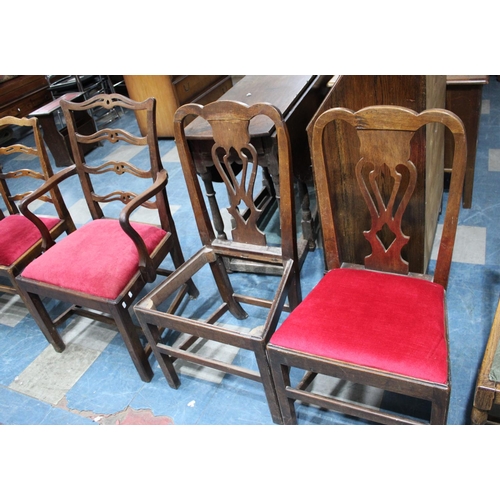 486 - A Collection of Six Various 19th Century Side Chairs