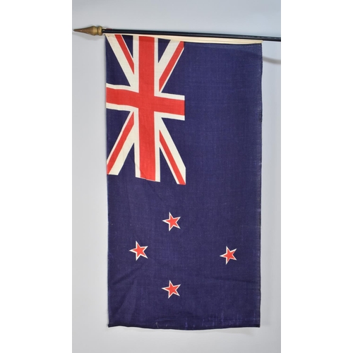 155 - A Collection of WWII Period Commonwealth Cloth Flags for Australia, South Africa, Canada, India, Roy... 