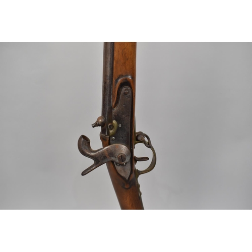 157 - Of Military Interest: A Russian 1844 Pattern Percussion Musket now Converted to Standard Lamp