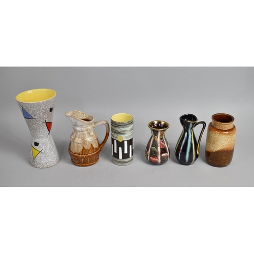 331 - A Collection of Various Late 20th Century Jugs to comprise West German Examples etc