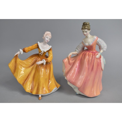 351 - Two Royal Doulton Figures, Fairlady and Kirsty