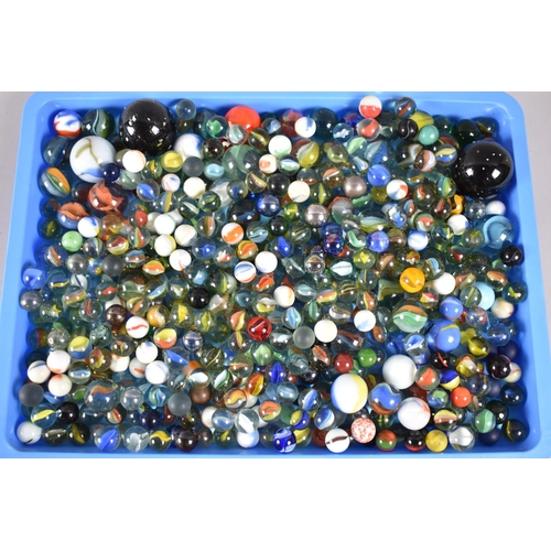 87 - A Collection of Vintage and Later Marbles of Various Size