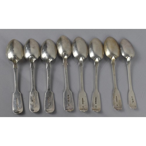 184 - A Collection of Eight Georgian and Victorian Teaspoons, 163g