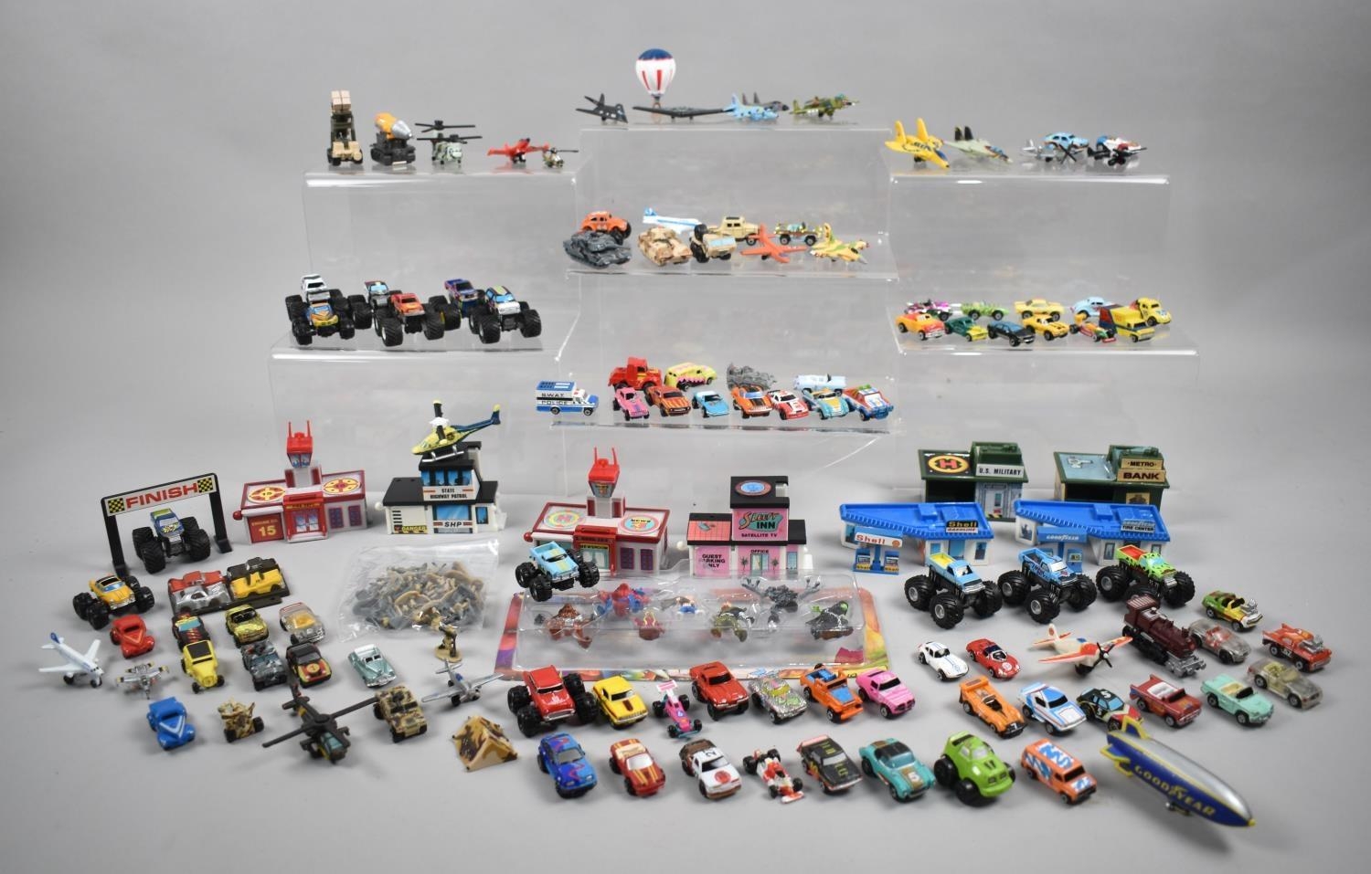 A Collection of Micromachine Toys