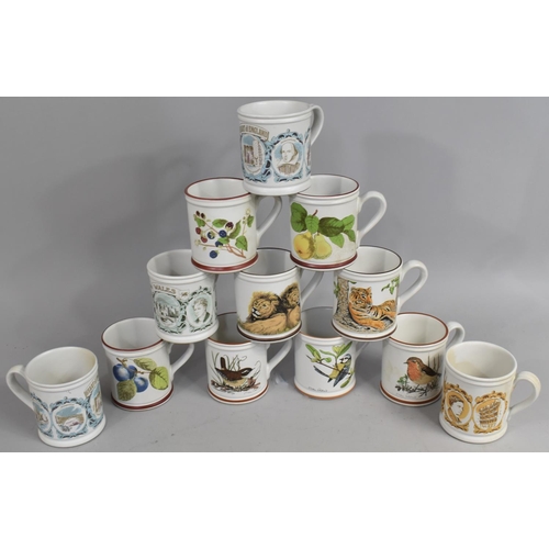 305 - A Collection of Twelve Denby Mugs