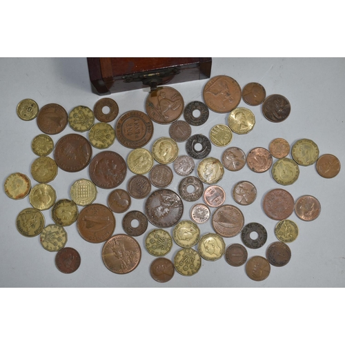 255 - A Collection of Various Vintage Copper Coinage etc