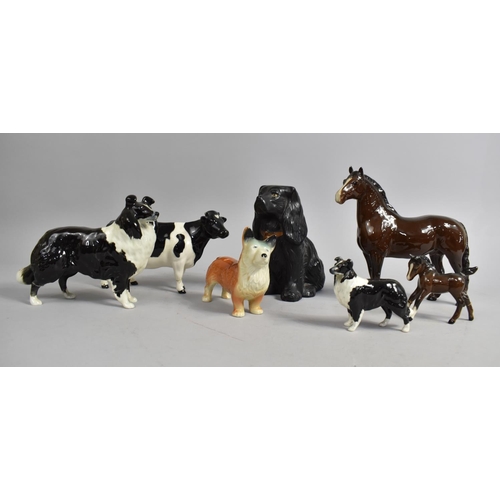 502 - A Collection of Various China to include Commemorative Mugs, Beswick Animals (AF), Early 20th Centur... 