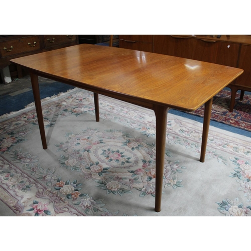 546 - A McIntosh Teak Extending Dining Table and Four Ladder Back Chairs