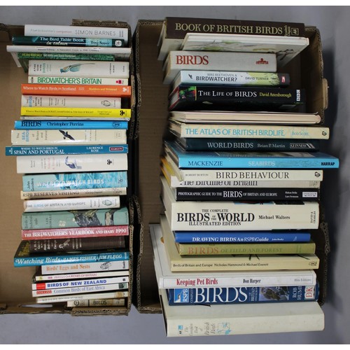 582 - Two Boxes of Books, All relating to Birds and Bird Watching