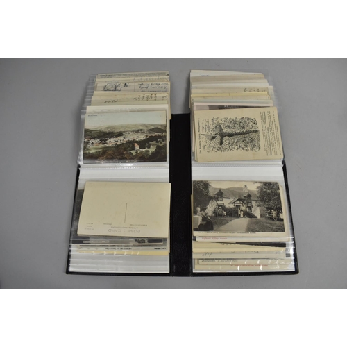 171 - A Postcard Album Containing Various Early 20th and Later Postcards on a Topic of Wales, Mainly Monum... 