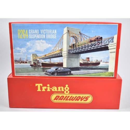 200 - A Triang Railways OO/HO Gauge Grand Victorian Suspension Bridge Kit, no. R264 together with R264 Ext... 