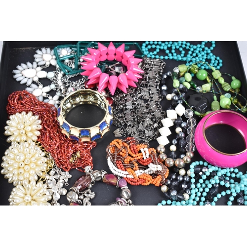 268 - A Collection of Various Costume Jewellery to Comprise Necklaces etc