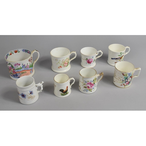 288 - A Collection of Various 19th century and Early 20th Century tankards to comprise Large Chinoiserie E... 