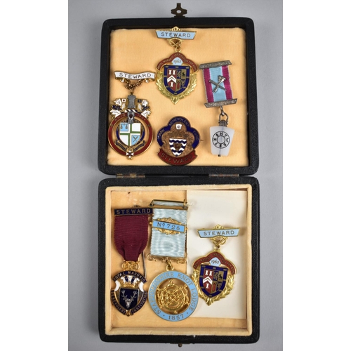 411 - A Collection of Various Masonic Jewels etc