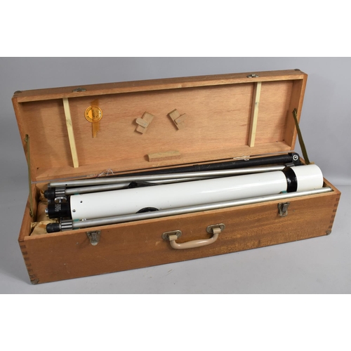 416 - A Cased Japanese Telescope, Greenkat