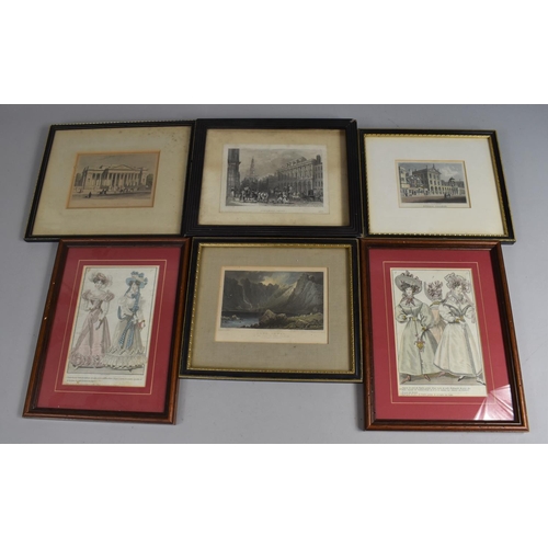 439 - A Collection of Various 19th Century and Later Framed Engravings to include Hogarth Llyn Idwal, Quee... 