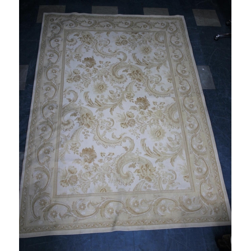 488 - A Laura Ashley Jacquard Woven Rug, 229x126cm