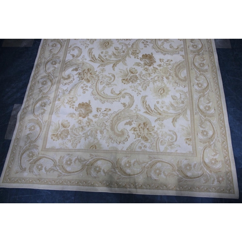 488 - A Laura Ashley Jacquard Woven Rug, 229x126cm