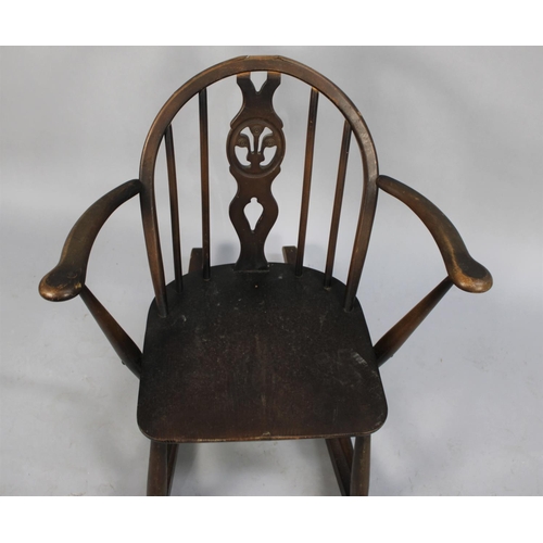 505 - An Ercol Child's Rocking Chair