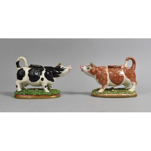 353 - Two Royale Stratford Limited Edition Cow Creamers