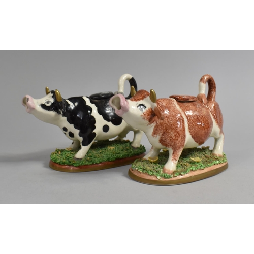 353 - Two Royale Stratford Limited Edition Cow Creamers