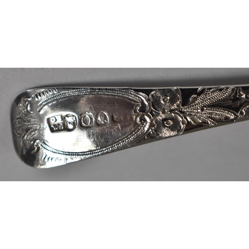 369 - A Silver Georgian Berry Spoon by George Smith (III) & William Fearn, London Hallmark, 59.4g