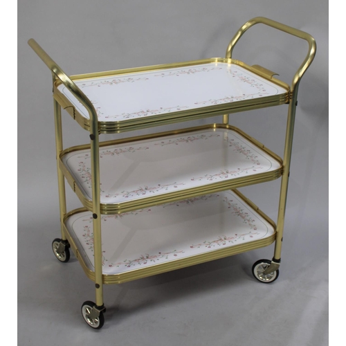 483 - A Mid 20th Century Three Tier Trolley