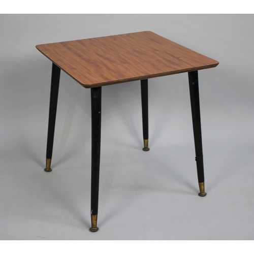 491 - A 1960/70's Square Topped CoffeeTable