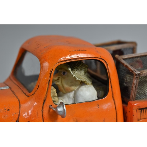 79 - A Modern French Model Car, The Farmer's Pick Up, 35cms Long