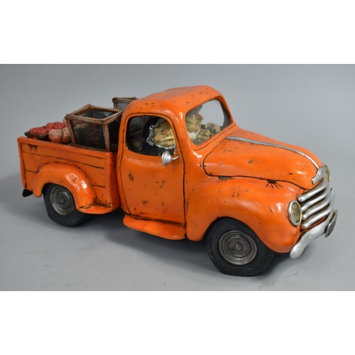 79 - A Modern French Model Car, The Farmer's Pick Up, 35cms Long