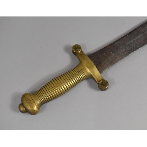 123 - A 19th Century French Brass Handled Gladius Sword or 