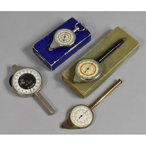 223 - A Collection of 20th Century Map Measuring Pocket Machines