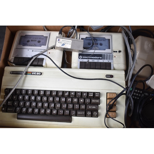 280 - A Vintage Commodore Vic 20 Computer System with Games