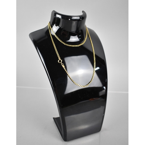 507 - A 9ct Gold Chain Necklace, 4.8g