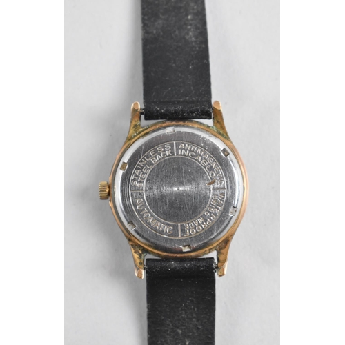 510 - A 1960's Curtiss 25 Jewel Wrist Watch by Bulova Incabloc Automatic Swiss Made Wrist Watch, Working O... 