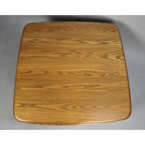 490 - An Ercol Pandora Light Elm Coffee Table, 80cm Square