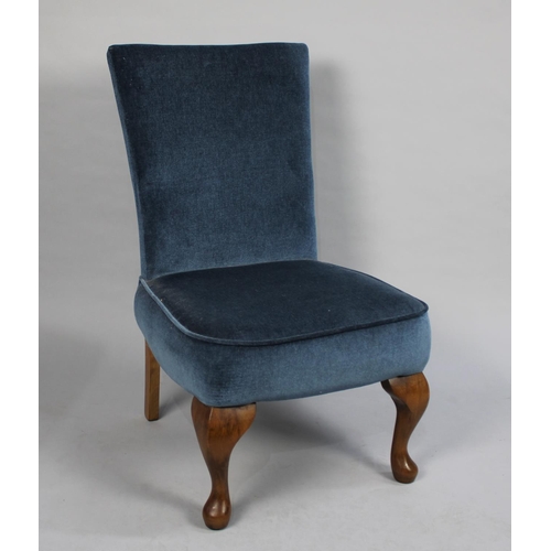 538 - A 1950's Upholstered Ladies Nursing Chair