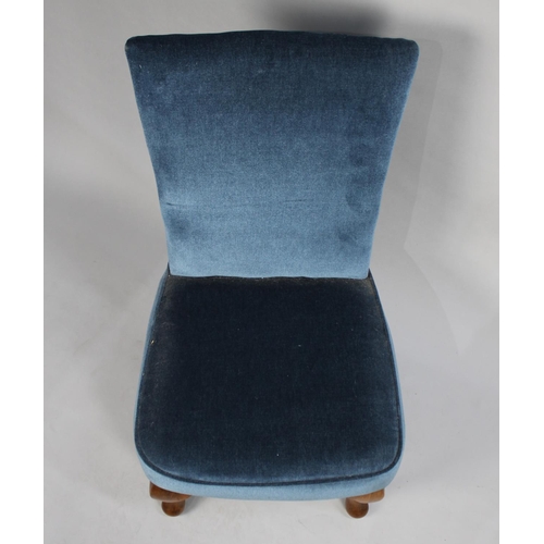 538 - A 1950's Upholstered Ladies Nursing Chair