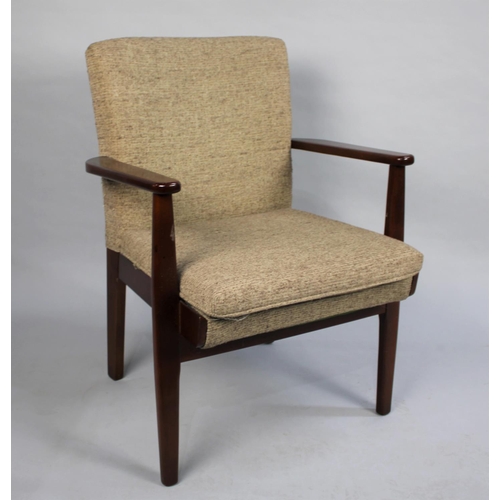 539 - A Modern Upholstered Armchair