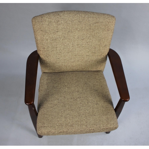 539 - A Modern Upholstered Armchair