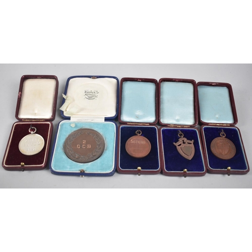 26 - A Collection of Ellesmere College Athletics Medals