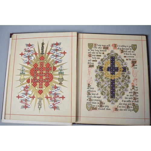 123 - A Bound Volume, Sequence of Symbols, Designed and Illuminated by Francis Gunning and Lithographed an... 