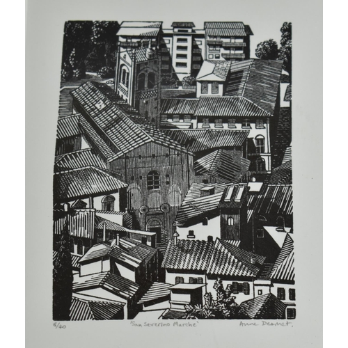 134 - A Framed Limited Edition Anne Desmet Print, 