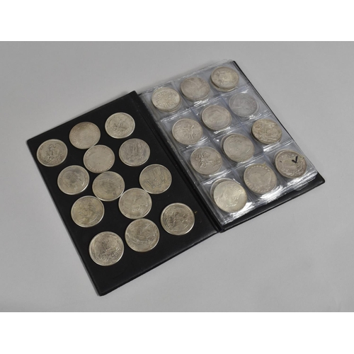 247 - An Album Containing Large Quantity of What Appear to Be Replica Silver Coins