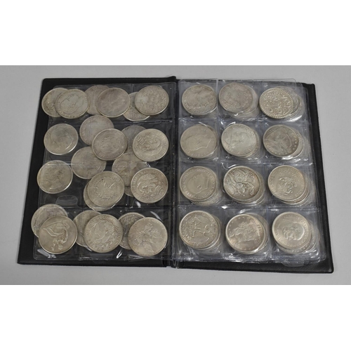 247 - An Album Containing Large Quantity of What Appear to Be Replica Silver Coins