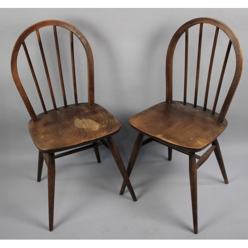 471 - A Pair of Hooped Back Side Chairs