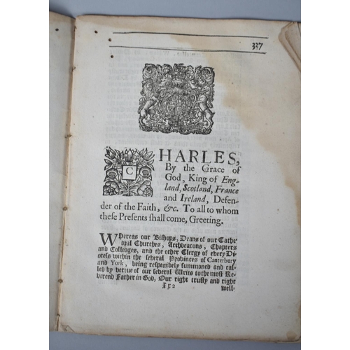 93 - A Collection of 16th and 17th Century Printed Documents, Injunctions Given by The Queen's Majesty Co... 