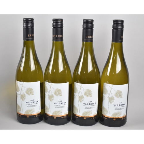 123 - Four Bottles of 2021 Viognier White Wine